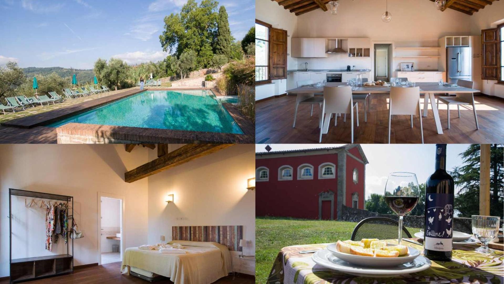 Agriturismo Villa Sardini Лукка Экстерьер фото